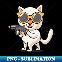 violente cat - Vintage Sublimation PNG Download - Bring Your Designs to Life