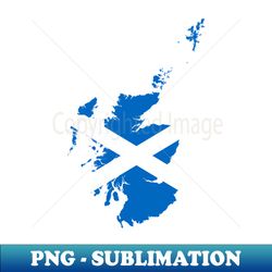 Scotland Map Flag - Digital Sublimation Download File - Unleash Your Inner Rebellion