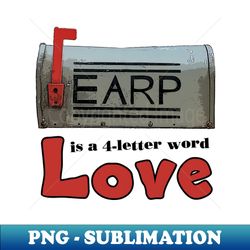 4-letter word love - Elegant Sublimation PNG Download - Add a Festive Touch to Every Day