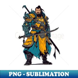 Genghis Khan as a Futuristic Conqueror - High-Quality PNG Sublimation Download - Vibrant and Eye-Catching Typography