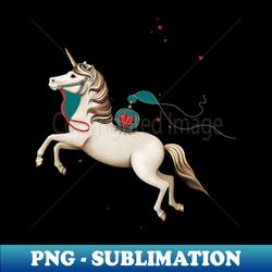 Horse with Heart - Exclusive PNG Sublimation Download - Perfect for Personalization