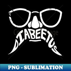 Diabeetus - White Emblem - Professional Sublimation Digital Download - Unleash Your Creativity
