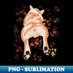 The full color of back side and ball of dog - Premium PNG Sublimation File - Add a Festive Touch to Every Day