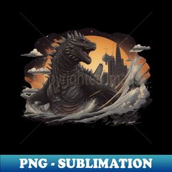 Godzilla minus one design V - Aesthetic Sublimation Digital File - Perfect for Sublimation Art