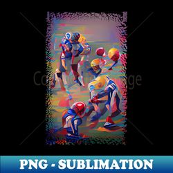 football - decorative sublimation png file - perfect for sublimation mastery