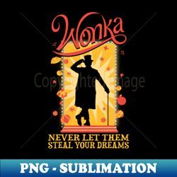 Wonka Movie Wonka Doorway Silhouette - Elegant Sublimation PNG Download - Bold & Eye-catching