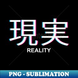 Vaporwave Aesthetic Reality Art - High-Quality PNG Sublimation Download - Perfect for Creative Projects