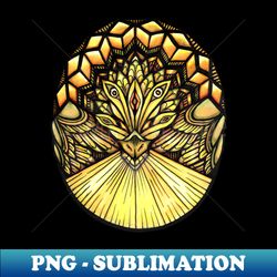 The Golden Raptor - PNG Transparent Sublimation File - Unlock Vibrant Sublimation Designs