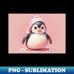 Kawaii penguin baby - Premium Sublimation Digital Download - Perfect for Personalization