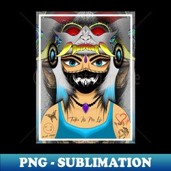 GIRL PUNKED - Instant Sublimation Digital Download - Spice Up Your Sublimation Projects