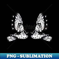 Double Pigeon Wing - Premium Sublimation Digital Download - Spice Up Your Sublimation Projects