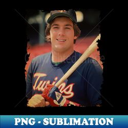 kent hrbek in minnesota twins  old photo vintage - special edition sublimation png file - bring your designs to life