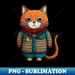 best knitting mom ever cat - modern sublimation png file - perfect for sublimation mastery