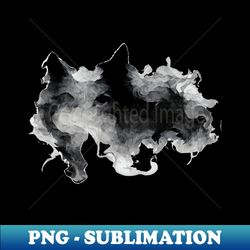 Wolfsmoke - Unique Sublimation PNG Download - Capture Imagination with Every Detail