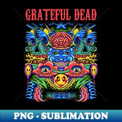 STORY FROM GRATEFUL BAND - Stylish Sublimation Digital Download - Bold & Eye-catching
