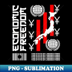 Economic Freedom - Elegant Sublimation PNG Download - Perfect for Personalization