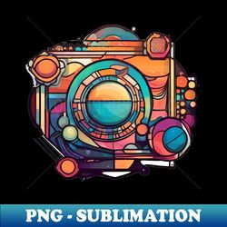 Exploring Abstract Geometric Shapes A Visual Symphony 274 - Vintage Sublimation PNG Download - Perfect for Personalization