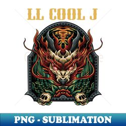 J LL COOL RAPPER - Digital Sublimation Download File - Bring Your Designs to Life