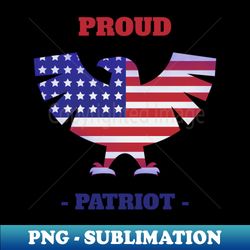 Proud Patriot - Trendy Sublimation Digital Download - Perfect for Sublimation Art
