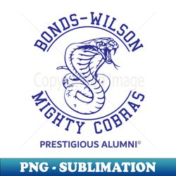 Bonds-Wilson Prestigious Alumni - Retro PNG Sublimation Digital Download - Bring Your Designs to Life