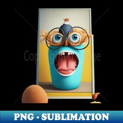 Toothless Weirdo - Modern Sublimation PNG File - Spice Up Your Sublimation Projects