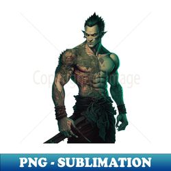 The Guy With A Tattoo - Elegant Sublimation PNG Download - Perfect for Sublimation Art