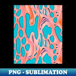 Colorful Abstract Beauty Elevate Your Style with Vibrant Patterns 1 - Signature Sublimation PNG File - Fashionable and Fearless