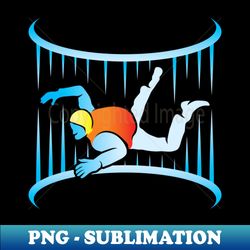 Skydiving Indoor Skydiver - PNG Sublimation Digital Download - Bold & Eye-catching