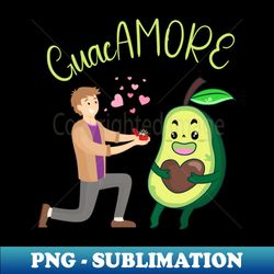 Avocados In Love Guacamore For Avocados Lovers Vegans Vegetarians Valentines - Decorative Sublimation PNG File - Transform Your Sublimation Creations