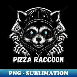 Pizza Raccoon - Elegant Sublimation PNG Download - Perfect for Sublimation Mastery