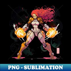 Cybernetics Pyro Technician - Trendy Sublimation Digital Download - Perfect for Sublimation Art