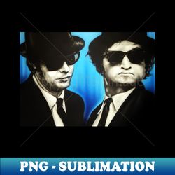 Blues Brothers - Decorative Sublimation PNG File - Capture Imagination with Every Detail
