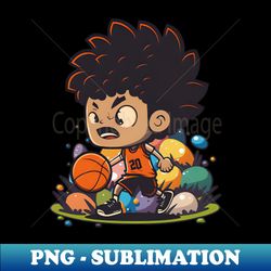 basketball easter shirt  boy playing basketball easter eggs - decorative sublimation png file - revolutionize your designs