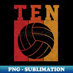 Love Volleyball Best Fun Birthday - Vintage Volleyball - Premium Sublimation Digital Download - Stunning Sublimation Graphics