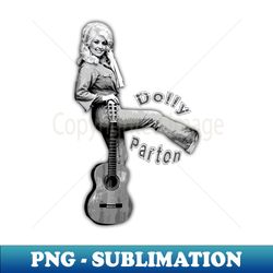 Dolly Parton Vintage Old Style - High-Resolution PNG Sublimation File - Bring Your Designs to Life