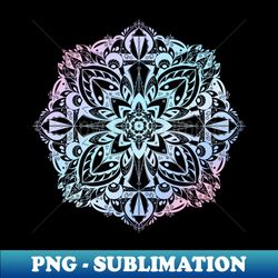 Pastel colored Mandala - Sublimation-Ready PNG File - Perfect for Sublimation Mastery