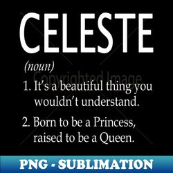 Celeste - Unique Sublimation PNG Download - Bold & Eye-catching