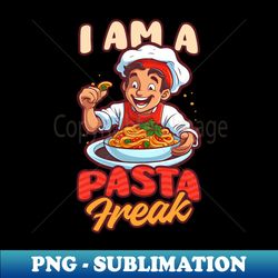 Pasta Lover Shirt  Im A Pasta Freak - PNG Transparent Sublimation File - Instantly Transform Your Sublimation Projects