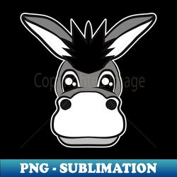Cute Donkey gift idea children - Vintage Sublimation PNG Download - Defying the Norms