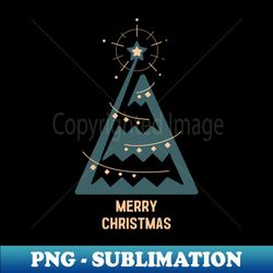 Modern Christmas Tree - Elegant Sublimation PNG Download - Revolutionize Your Designs