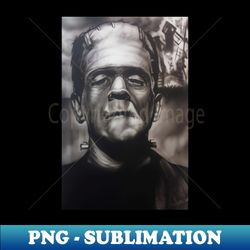 Frankensteins Monster - Vintage Sublimation PNG Download - Boost Your Success with this Inspirational PNG Download