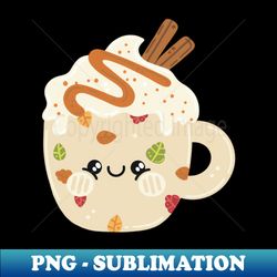 Autumn coffee - Modern Sublimation PNG File - Perfect for Sublimation Art
