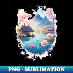 Sunlit Floral Fantasy Photorealistic T-Shirt Artistry 109 - High-Quality PNG Sublimation Download - Transform Your Sublimation Creations