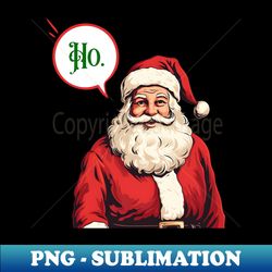 Santa Sass - Decorative Sublimation PNG File - Perfect for Sublimation Art