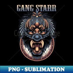 GANG STARR RAPPER - PNG Transparent Sublimation Design - Perfect for Creative Projects