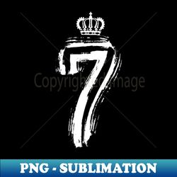 Lucky number 7 - Premium PNG Sublimation File - Revolutionize Your Designs