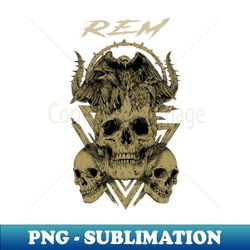 REM BAND - Special Edition Sublimation PNG File - Unleash Your Inner Rebellion