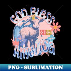 God bless America - earth T-shirt - Stylish Sublimation Digital Download - Unleash Your Creativity