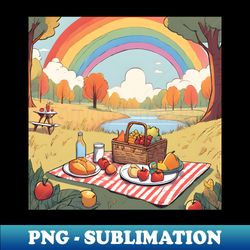 Picnic - Digital Sublimation Download File - Perfect for Creative Projects