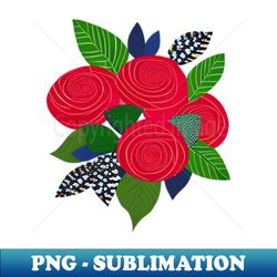 Flowers - Creative Sublimation PNG Download - Enhance Your Apparel with Stunning Detail